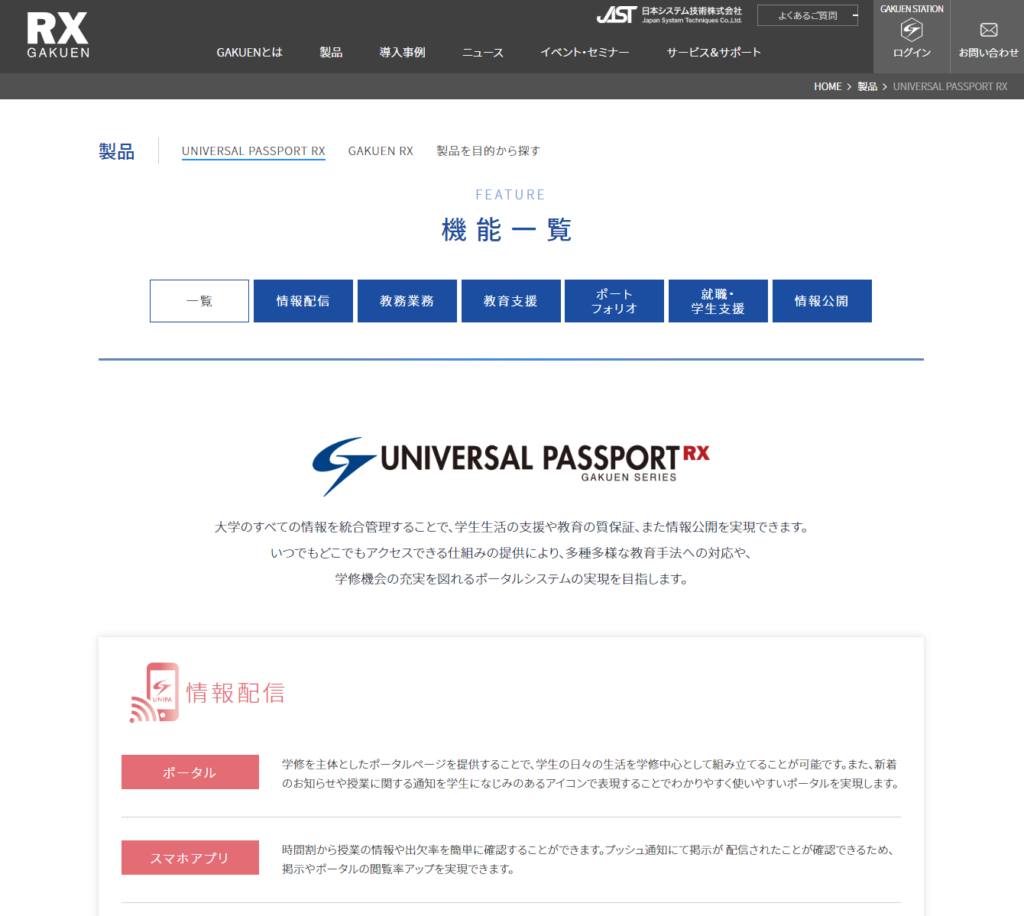 UNIVERSA LPASSPORT RXの画像